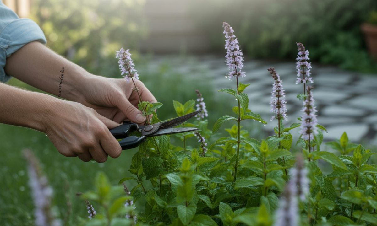 Menthe En Fleur Que Faire Pour Prolonger La R colte Le Petit Potager Menthe En Fleur Que Faire Pour Prolonger La R colte Le Petit Potager