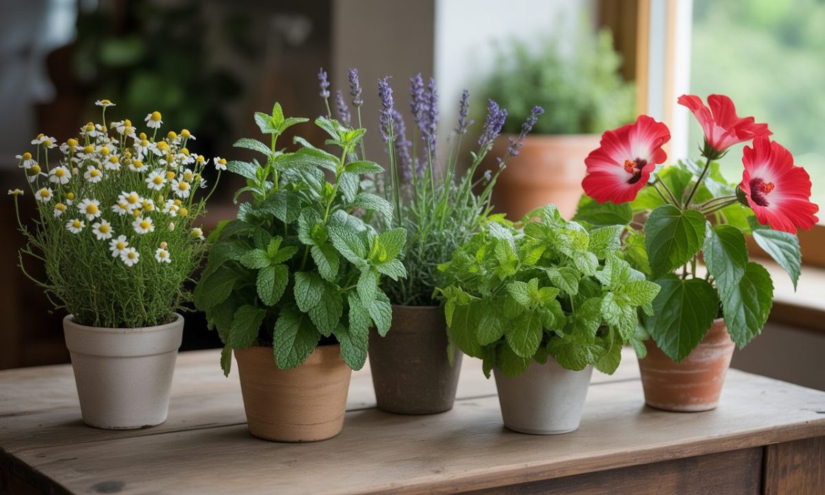 découvrez 5 infusions de plantes faciles à cultiver chez vous pour savourer des boissons naturelles et apaisantes toute l'année.