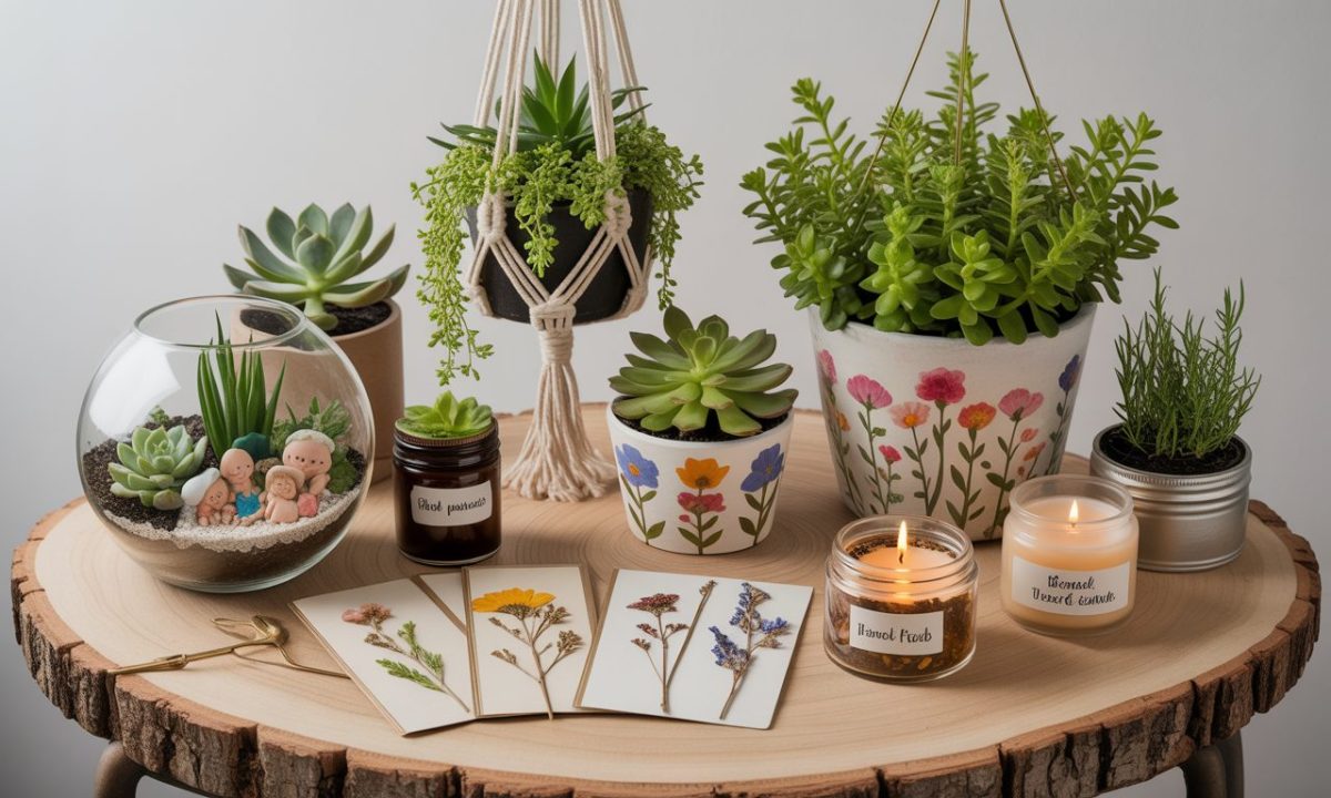 découvrez 7 idées originales de cadeaux faits maison à base de plantes, parfaits pour offrir une touche naturelle et personnelle à vos proches.