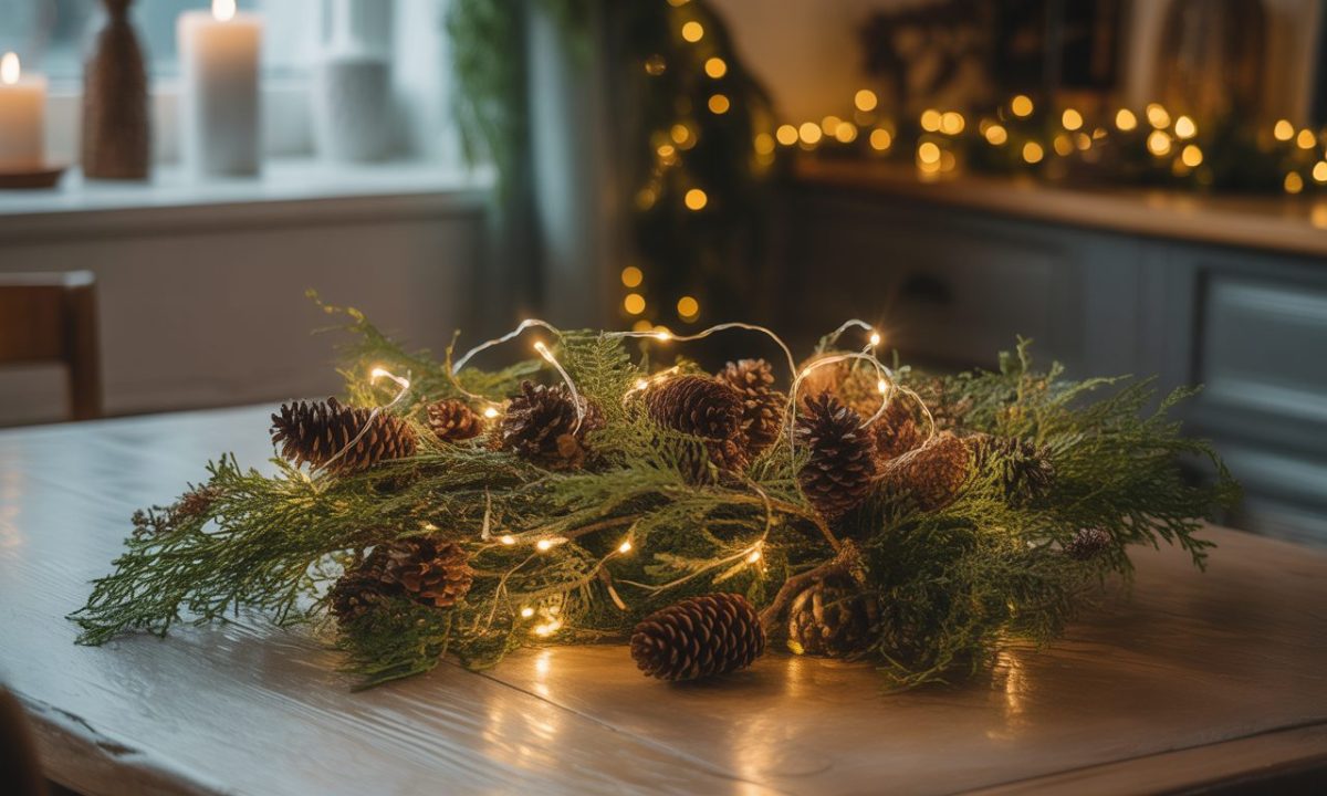 apprenez à réaliser un centre de table naturel et élégant en utilisant des branches récoltées directement dans votre jardin. un diy simple et écologique pour décorer votre intérieur.